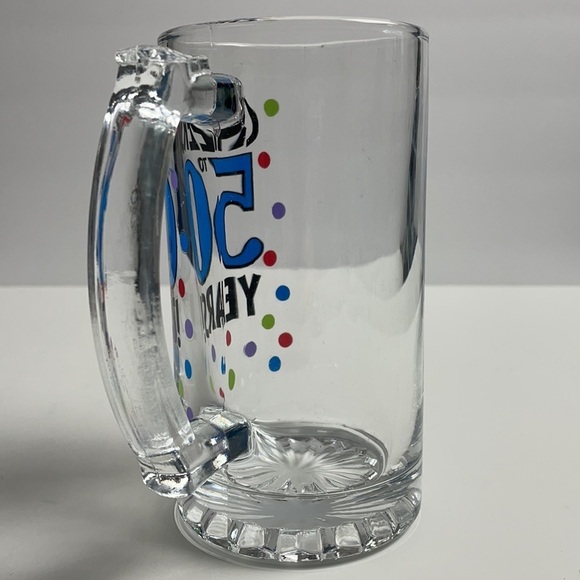GLASS Beer Mug “Cheers to 50 Years” - Picture 3 of 14